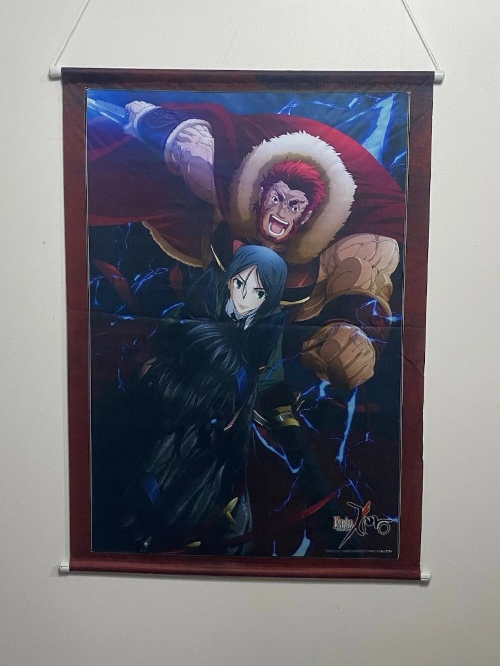 Fate/Zero Iskandar & Waver Velvet Wall Scroll Tapestry Animate Anime Manga